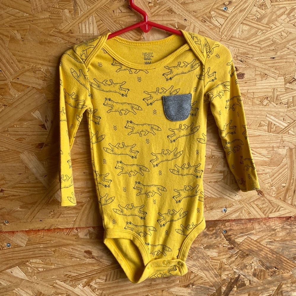 Long Sleeve Fox Onesie